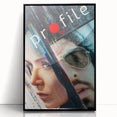 Profile 2020s Vintage Movie Poster – Retro Cyber-Thriller Wall Art