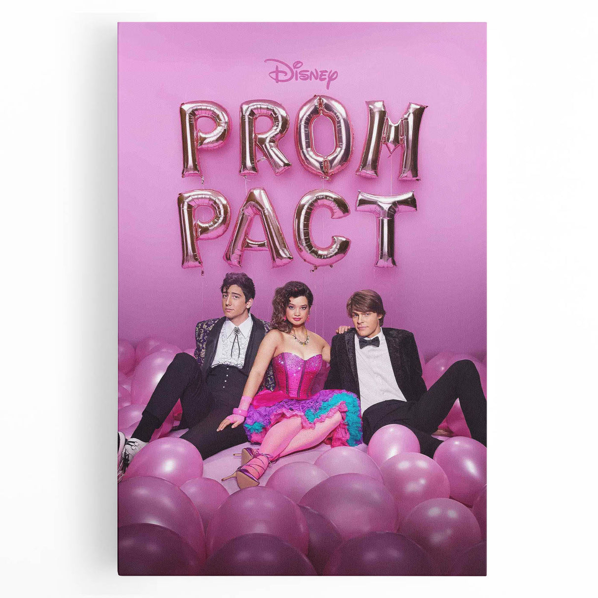 Prom Pact 2020s Vintage Movie Poster – Retro Teen Rom-Com Wall Art