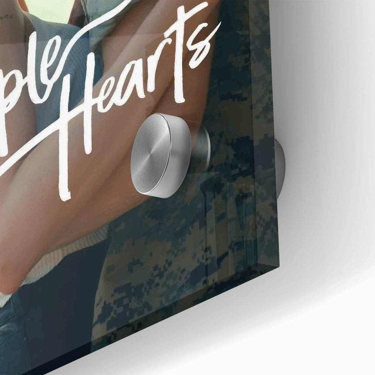 Purple Hearts 2020s Vintage Movie Poster – Romantic Wall Art Print