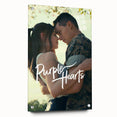 Purple Hearts 2020s Vintage Movie Poster – Romantic Wall Art Print