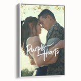 Purple Hearts 2020s Vintage Movie Poster – Romantic Wall Art Print
