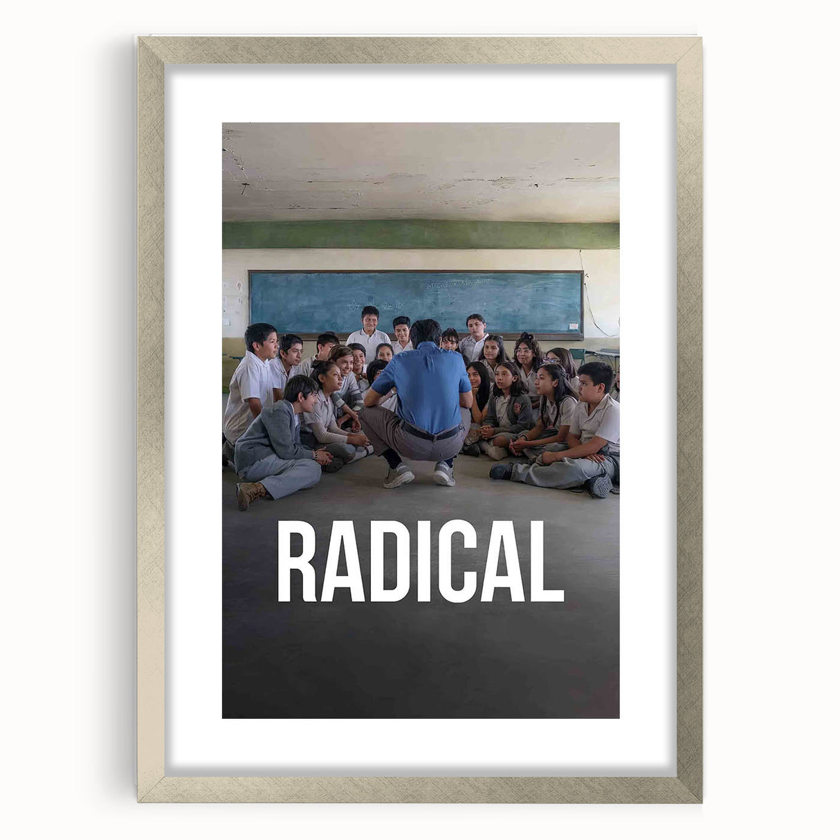 Radical 2020s Vintage Movie Poster – Inspiring Retro Wall Art Print