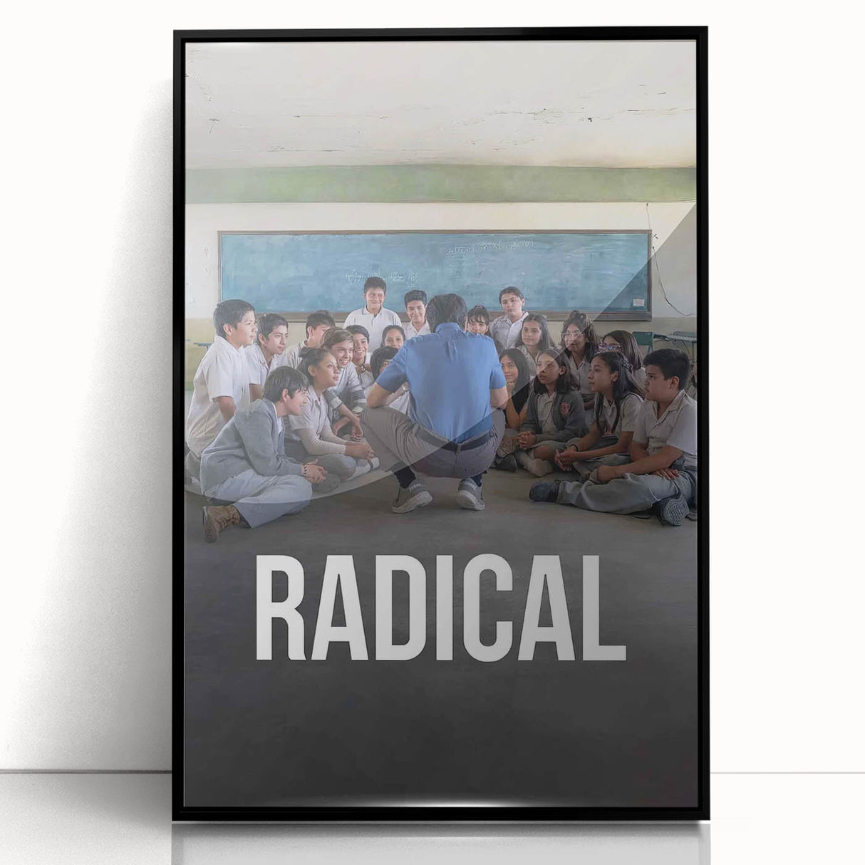 Radical 2020s Vintage Movie Poster – Inspiring Retro Wall Art Print