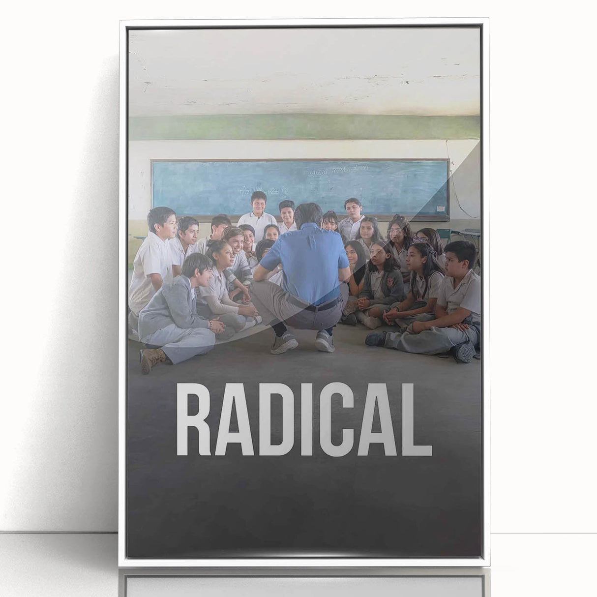 Radical 2020s Vintage Movie Poster – Inspiring Retro Wall Art Print