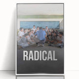 Radical 2020s Vintage Movie Poster – Inspiring Retro Wall Art Print