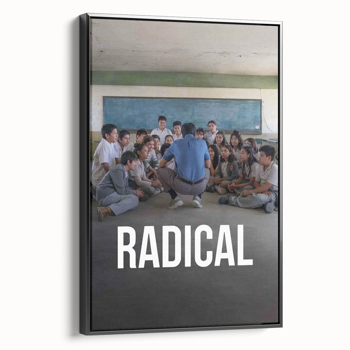 Radical 2020s Vintage Movie Poster – Inspiring Retro Wall Art Print