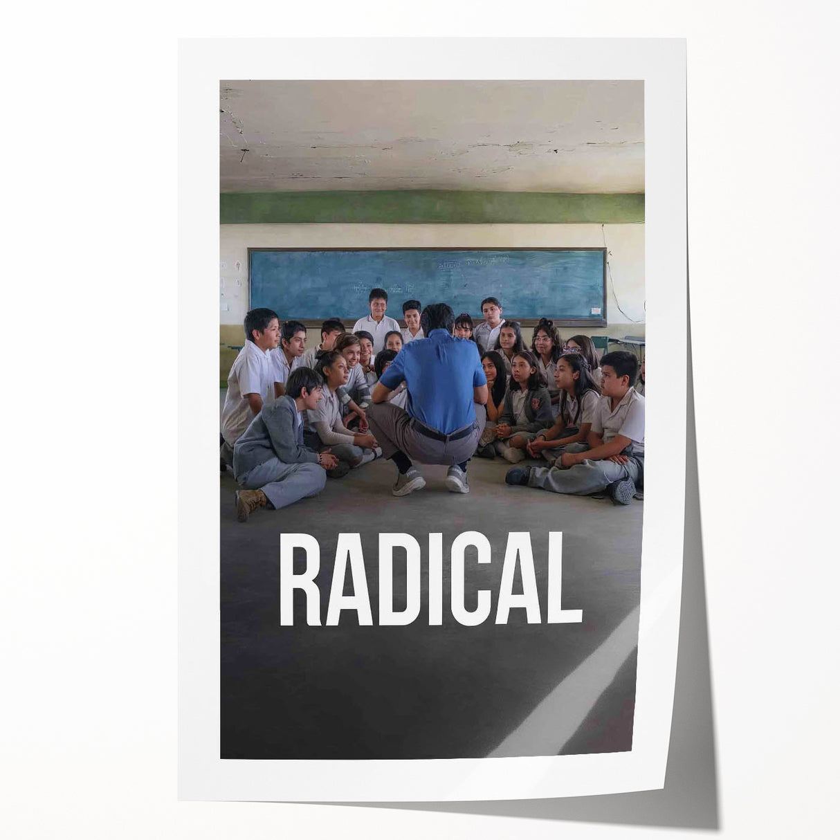Radical 2020s Vintage Movie Poster – Inspiring Retro Wall Art Print