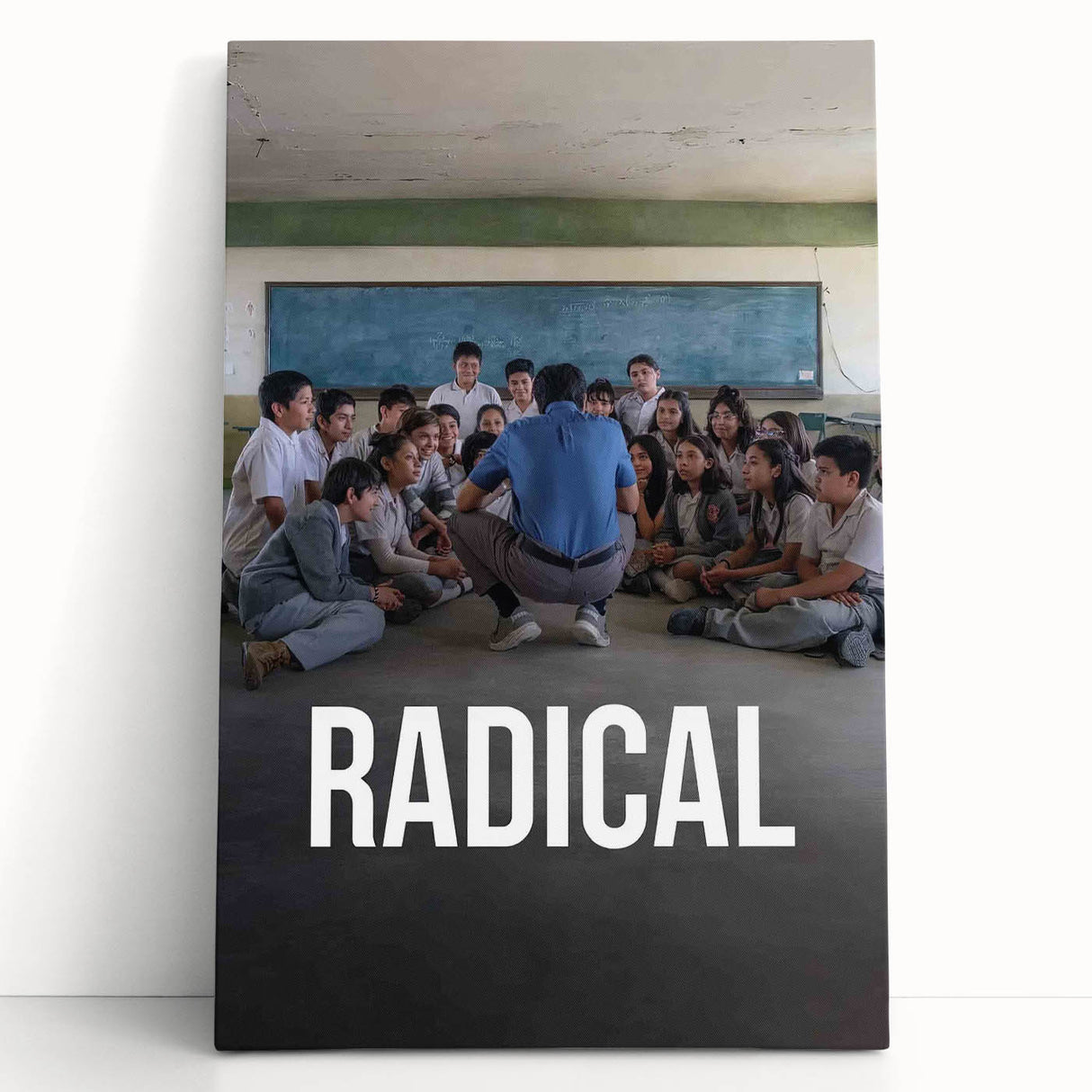 Radical 2020s Vintage Movie Poster – Inspiring Retro Wall Art Print