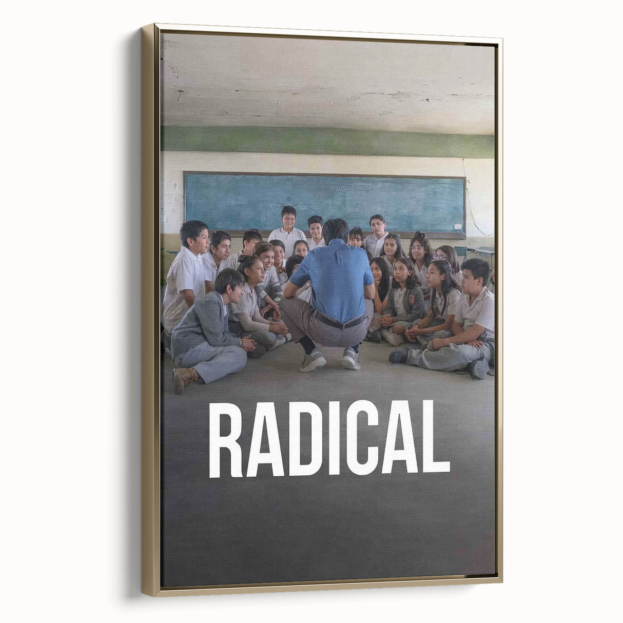 Radical 2020s Vintage Movie Poster – Inspiring Retro Wall Art Print