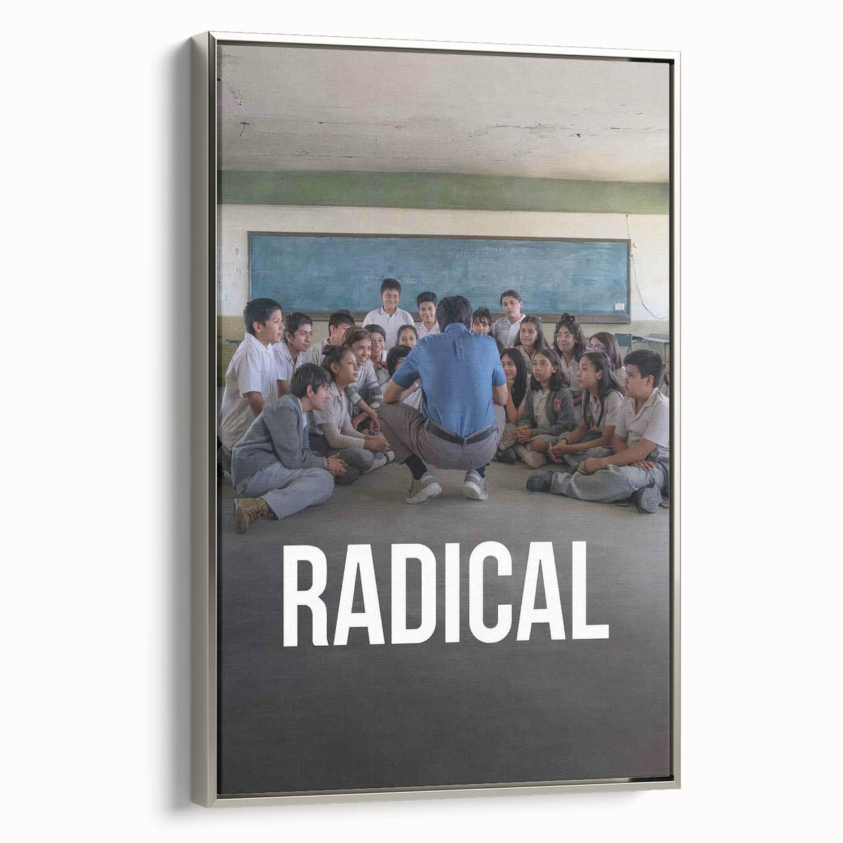 Radical 2020s Vintage Movie Poster – Inspiring Retro Wall Art Print