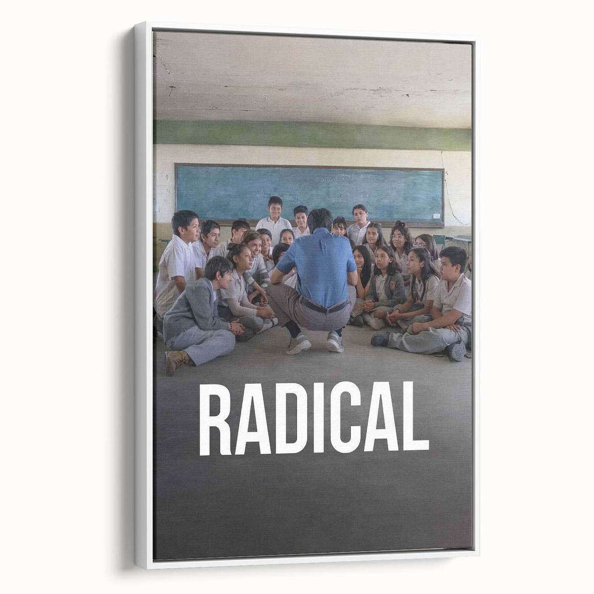 Radical 2020s Vintage Movie Poster – Inspiring Retro Wall Art Print