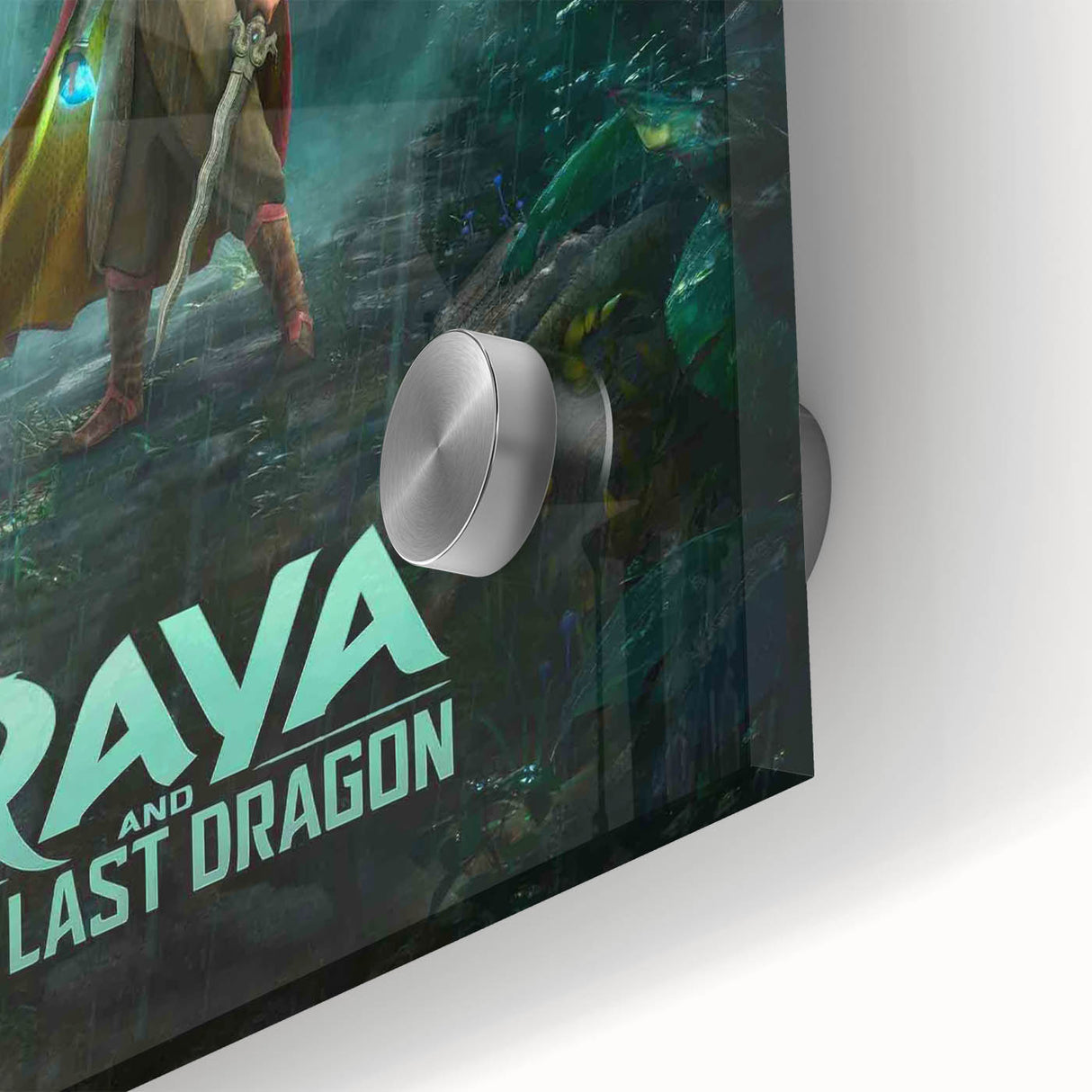 Raya and the Last Dragon Poster – 2020s Vintage Fantasy Wall Art