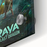 Raya and the Last Dragon Poster – 2020s Vintage Fantasy Wall Art