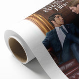 Red, White & Royal Blue 2020s Vintage Movie Poster – Romantic Wall Art