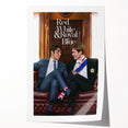 Red, White & Royal Blue 2020s Vintage Movie Poster – Romantic Wall Art