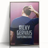 Ricky Gervais SuperNature Poster - 2020s Vintage Comedy Wall Art