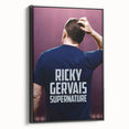 Ricky Gervais SuperNature Poster - 2020s Vintage Comedy Wall Art