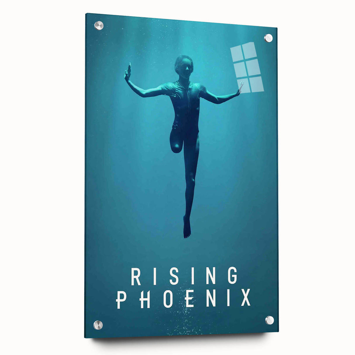 Rising Phoenix 2020s Vintage Movie Poster - Retro Sports Film Art