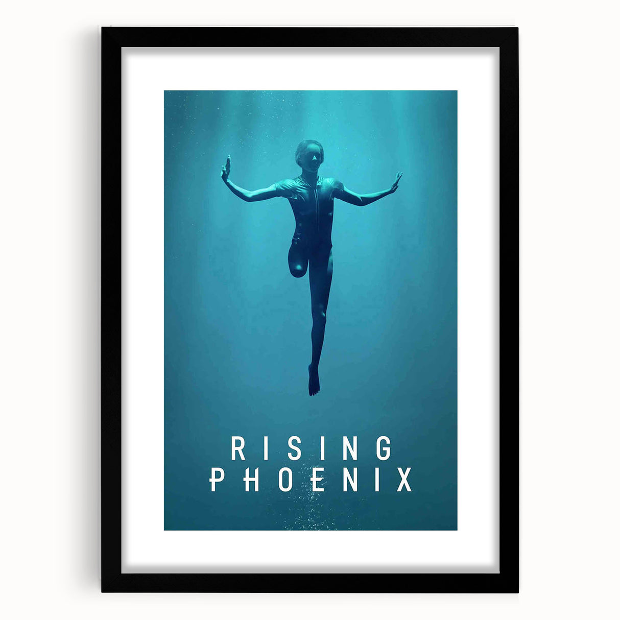 Rising Phoenix 2020s Vintage Movie Poster - Retro Sports Film Art