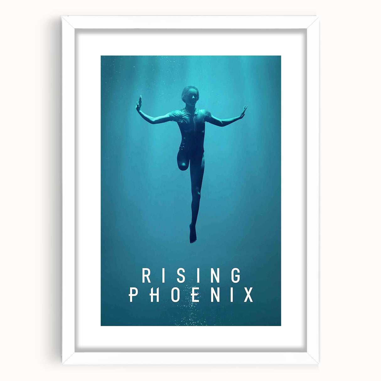 Rising Phoenix 2020s Vintage Movie Poster - Retro Sports Film Art