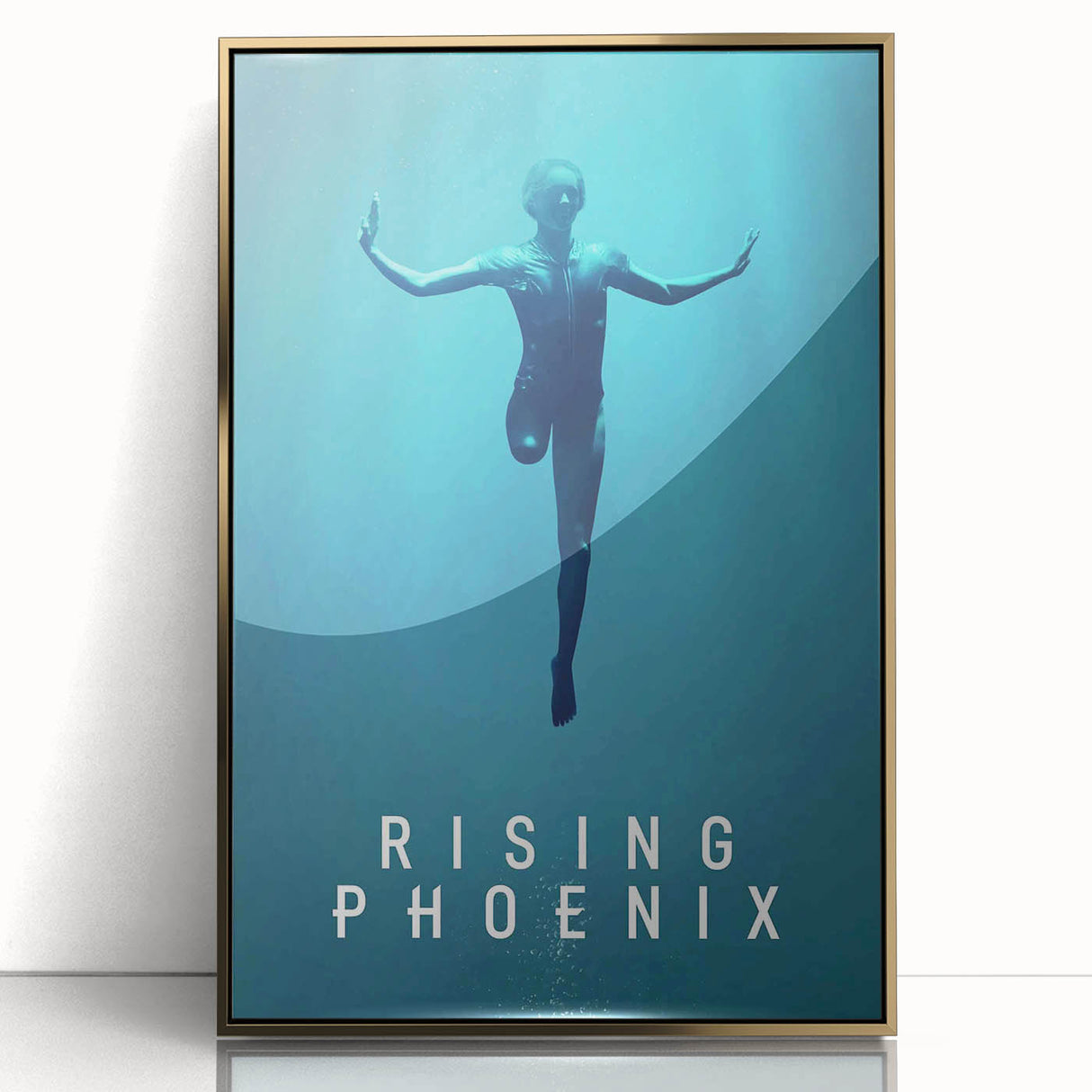 Rising Phoenix 2020s Vintage Movie Poster - Retro Sports Film Art