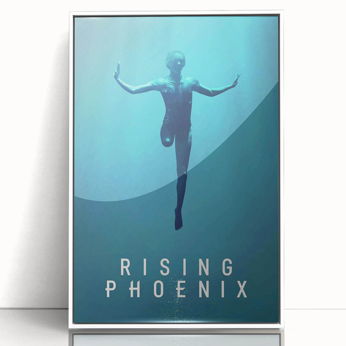 Rising Phoenix 2020s Vintage Movie Poster - Retro Sports Film Art