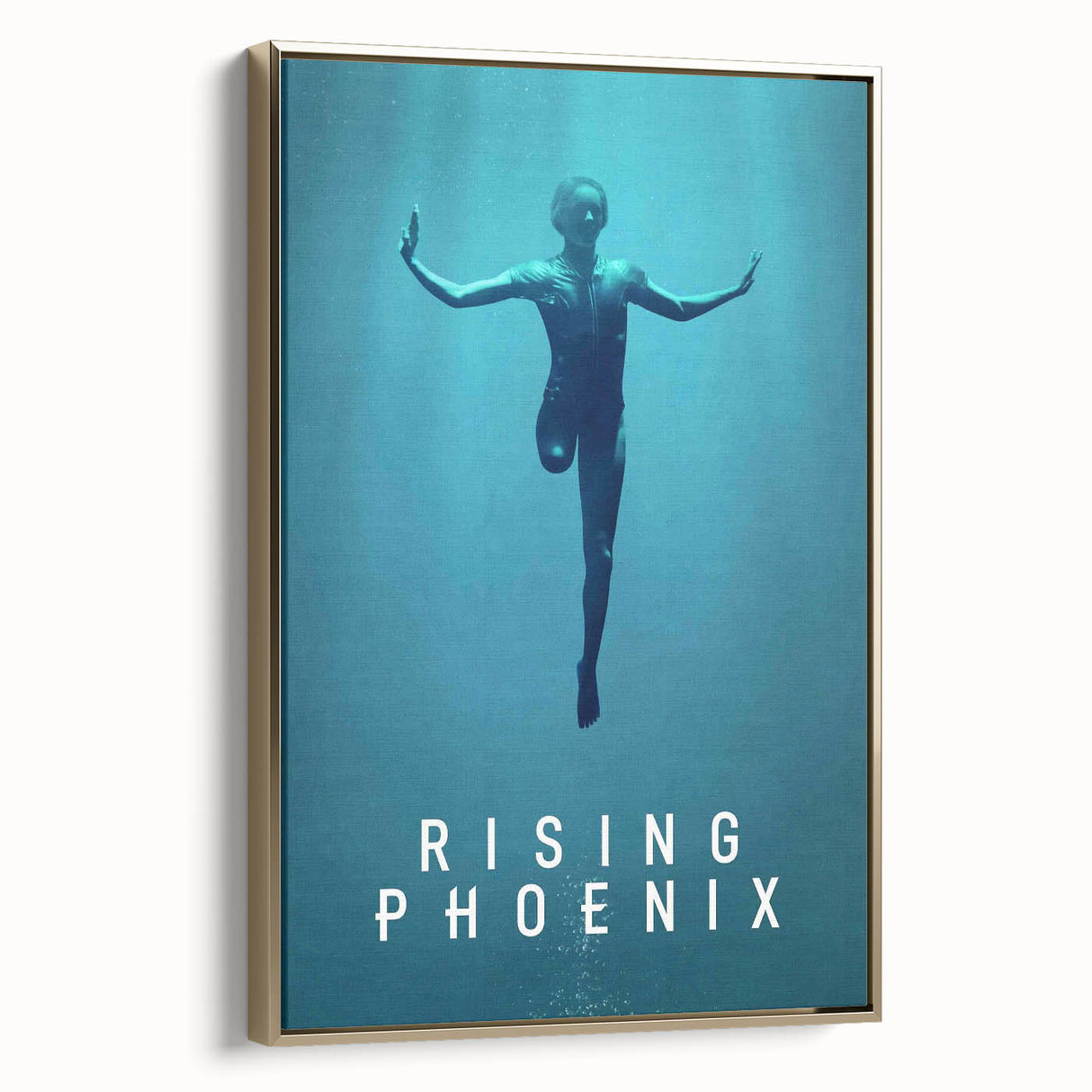 Rising Phoenix 2020s Vintage Movie Poster - Retro Sports Film Art