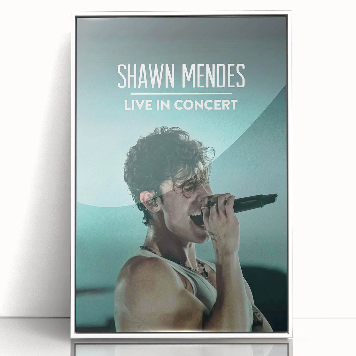 2020s Vintage Movie Poster - Shawn Mendes Live in Concert Music Art