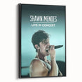 2020s Vintage Movie Poster - Shawn Mendes Live in Concert Music Art