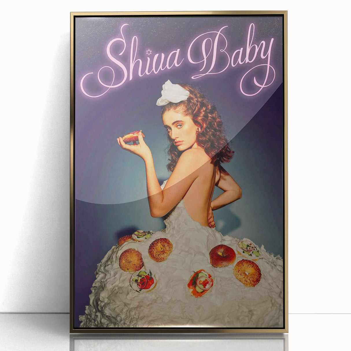2020s Vintage Movie Poster - Shiva Baby Comedy Film Art