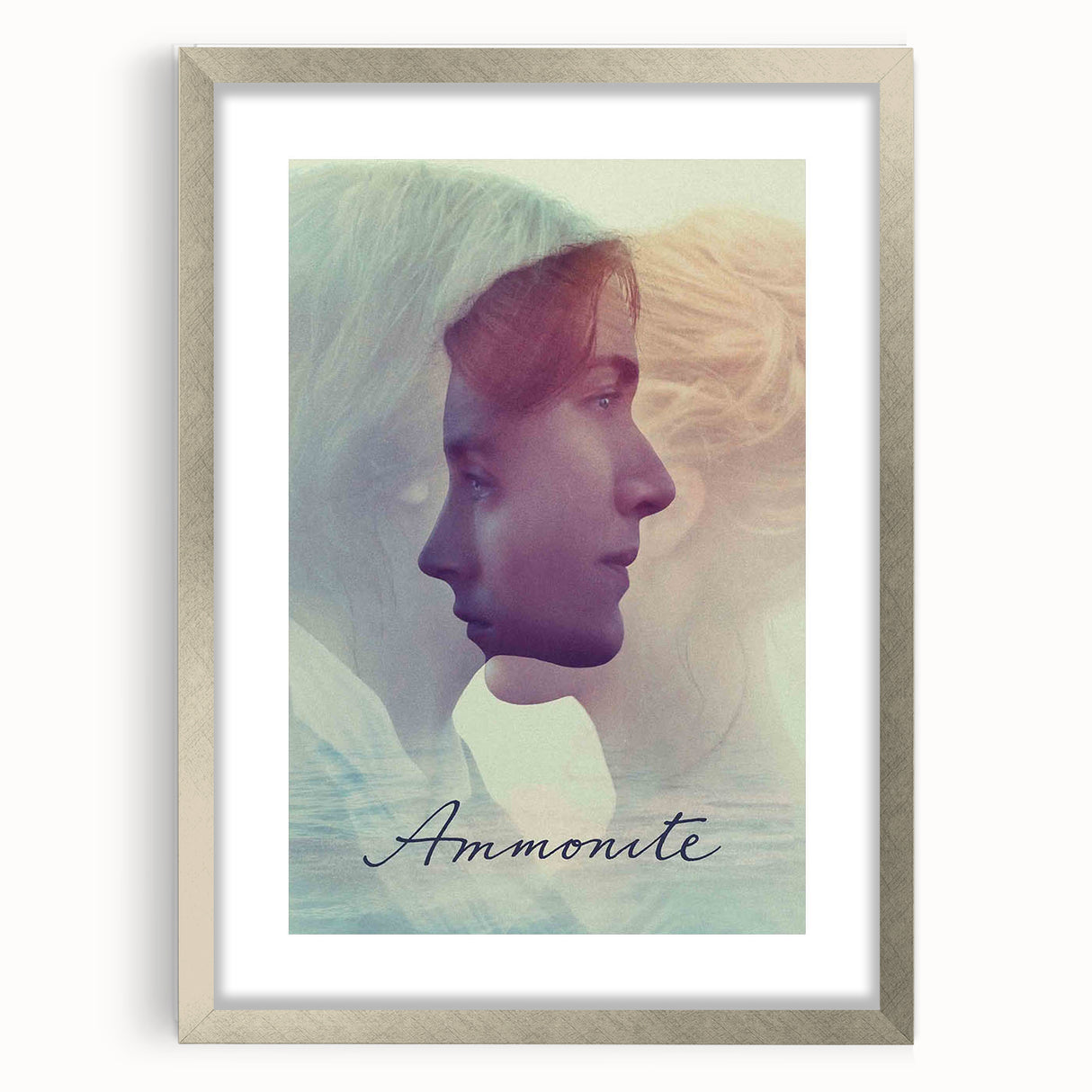 2020s Vintage Movie Poster - Ammonite Retro Film Art