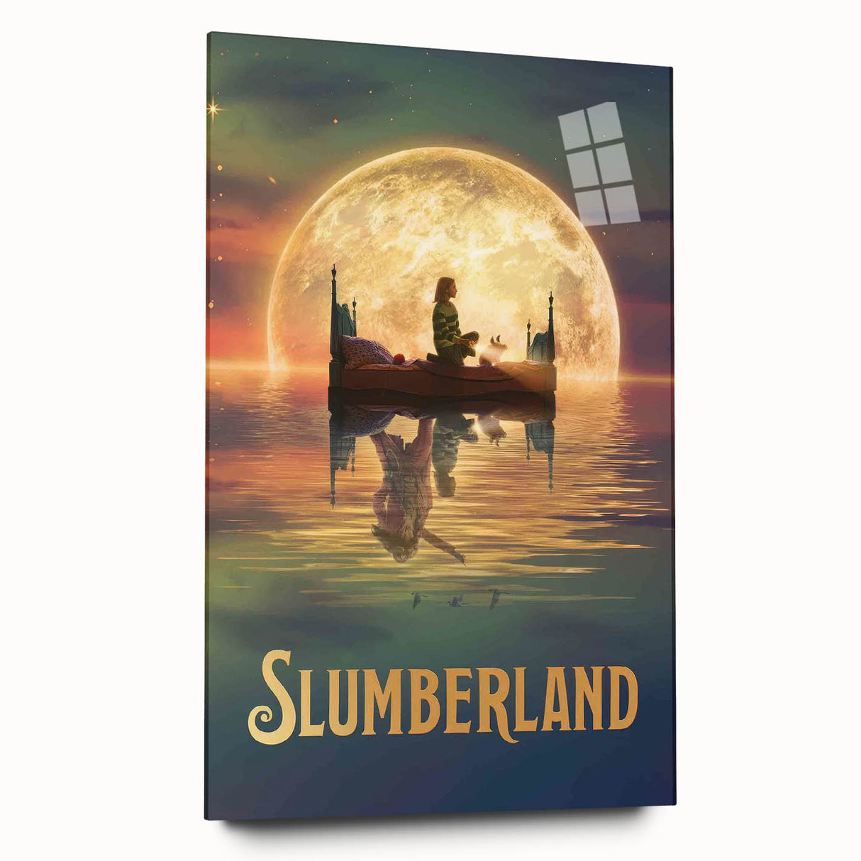 2020s Vintage Movie Poster - Slumberland Fantasy Film Art
