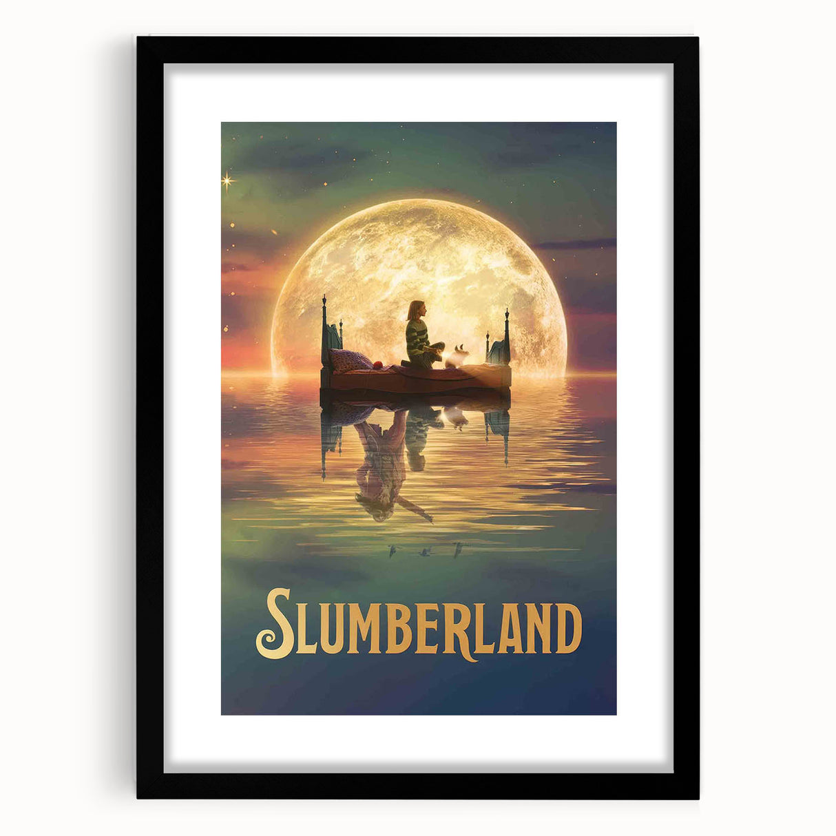 2020s Vintage Movie Poster - Slumberland Fantasy Film Art