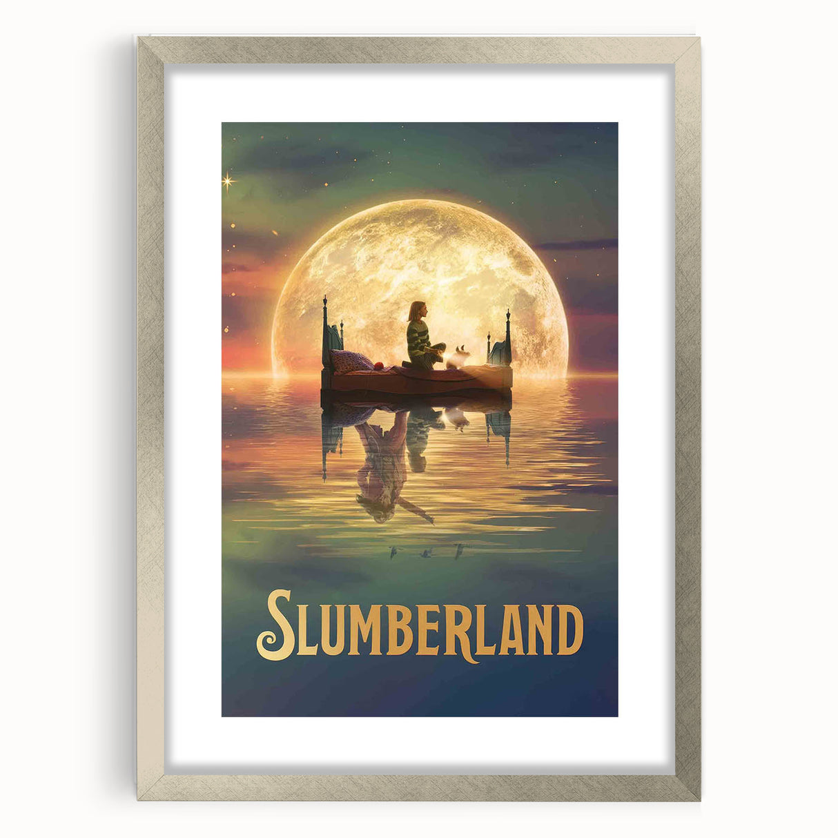 2020s Vintage Movie Poster - Slumberland Fantasy Film Art