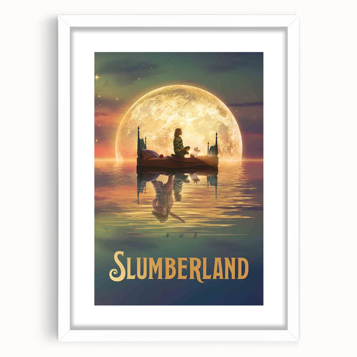 2020s Vintage Movie Poster - Slumberland Fantasy Film Art