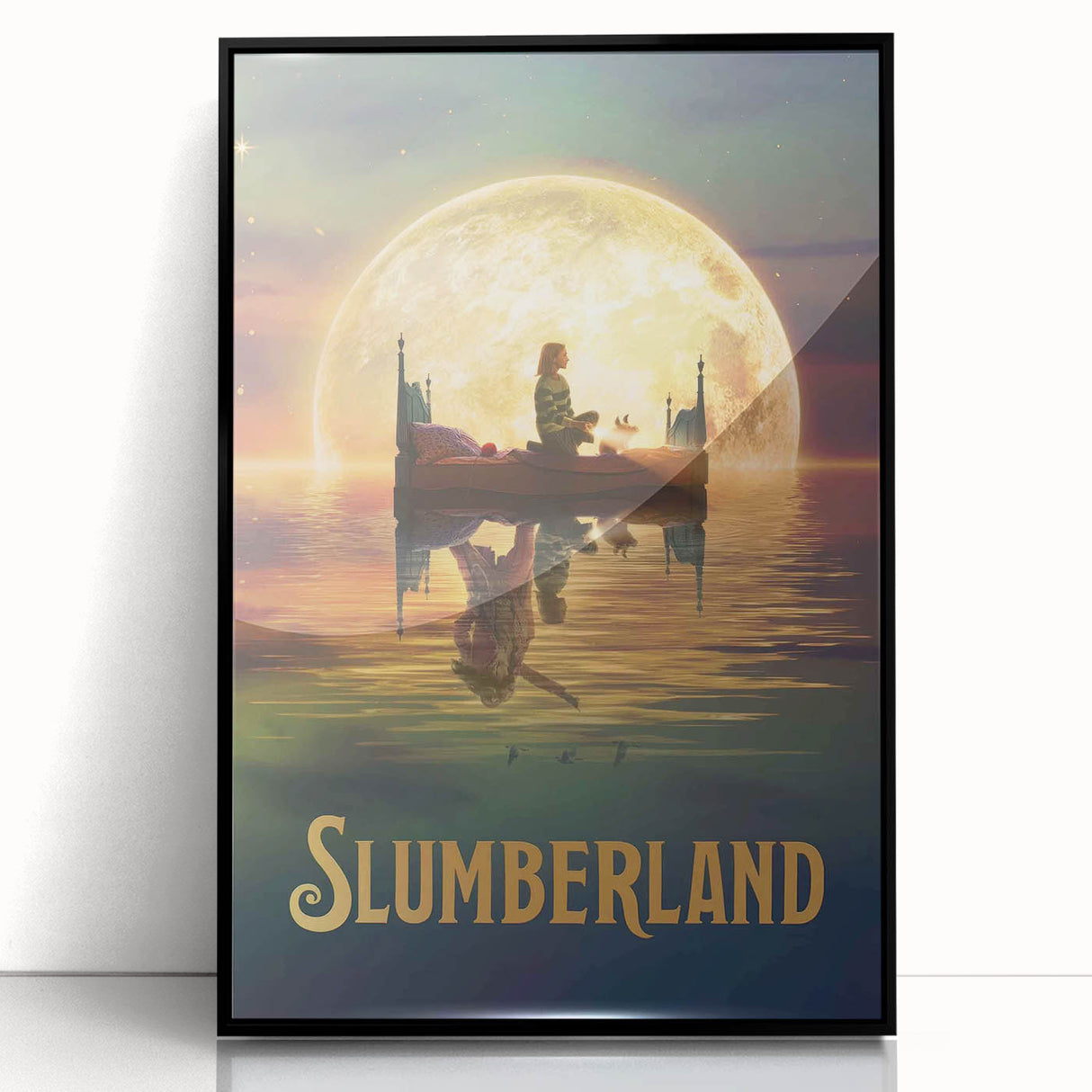 2020s Vintage Movie Poster - Slumberland Fantasy Film Art