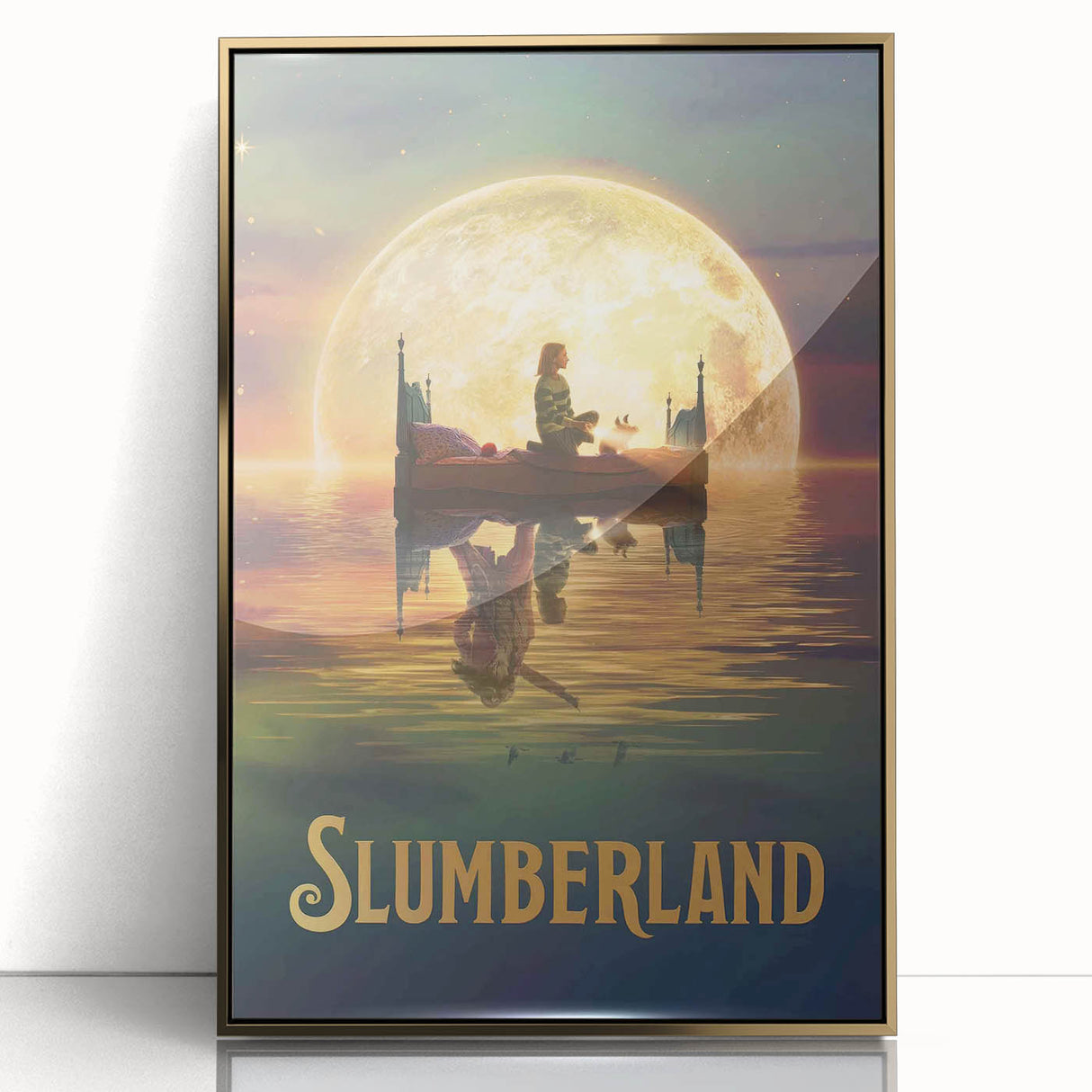 2020s Vintage Movie Poster - Slumberland Fantasy Film Art