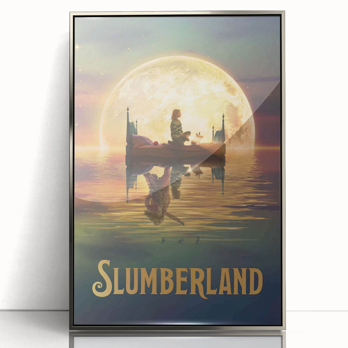 2020s Vintage Movie Poster - Slumberland Fantasy Film Art
