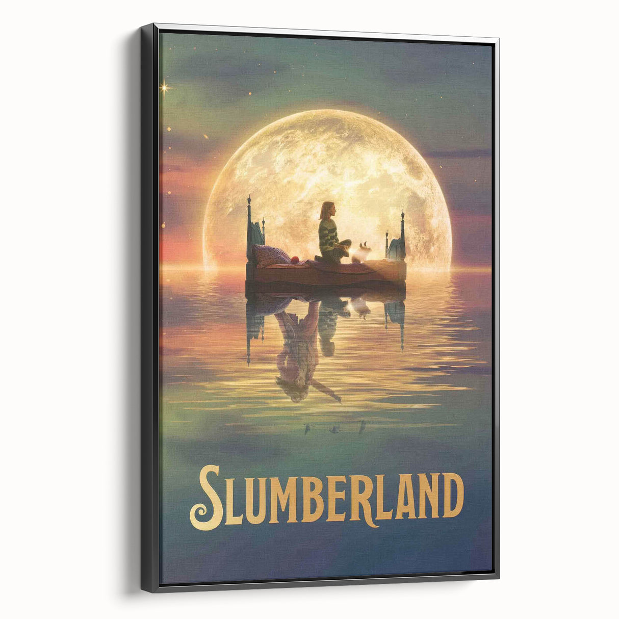 2020s Vintage Movie Poster - Slumberland Fantasy Film Art