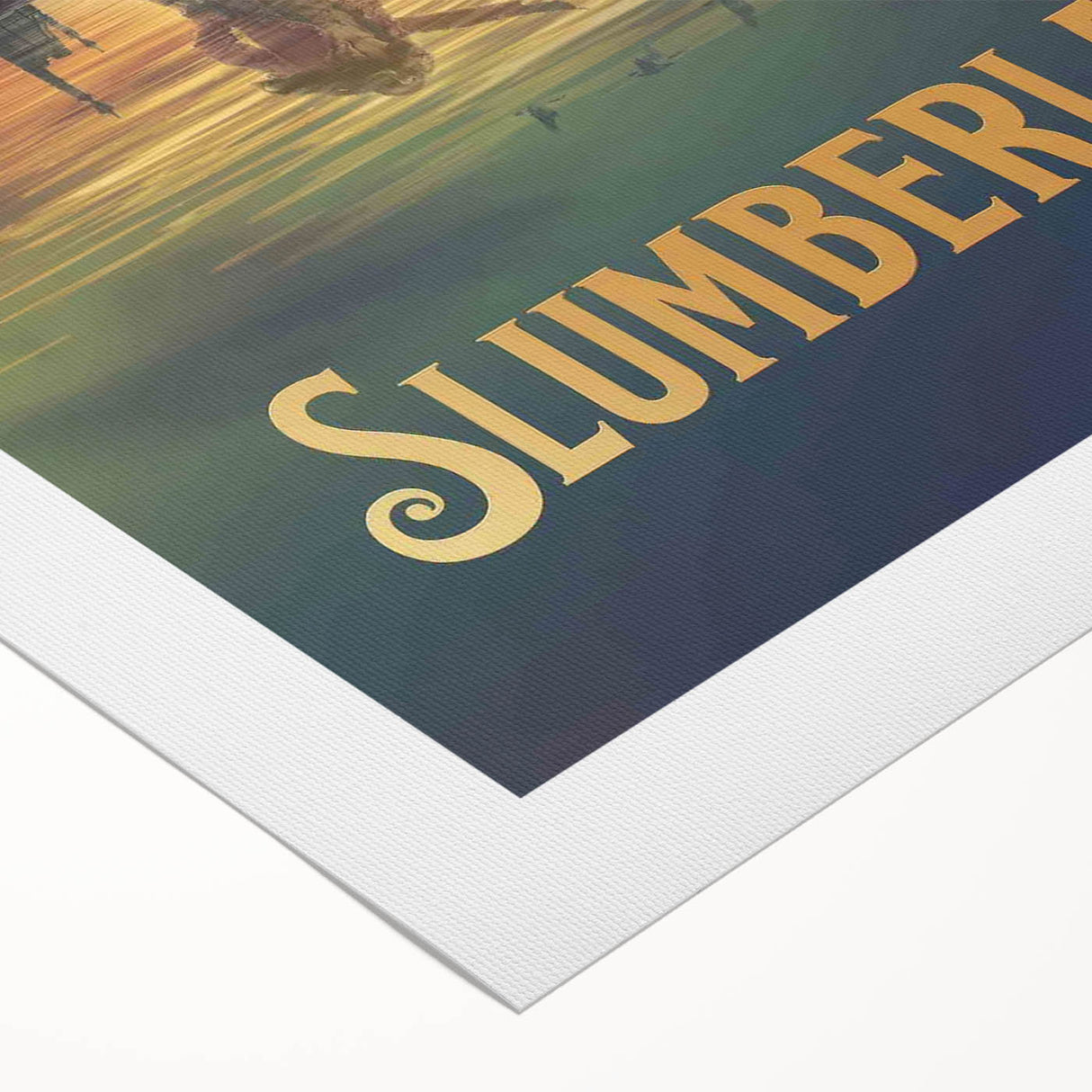 2020s Vintage Movie Poster - Slumberland Fantasy Film Art