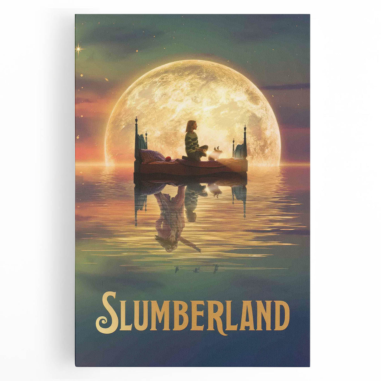 2020s Vintage Movie Poster - Slumberland Fantasy Film Art