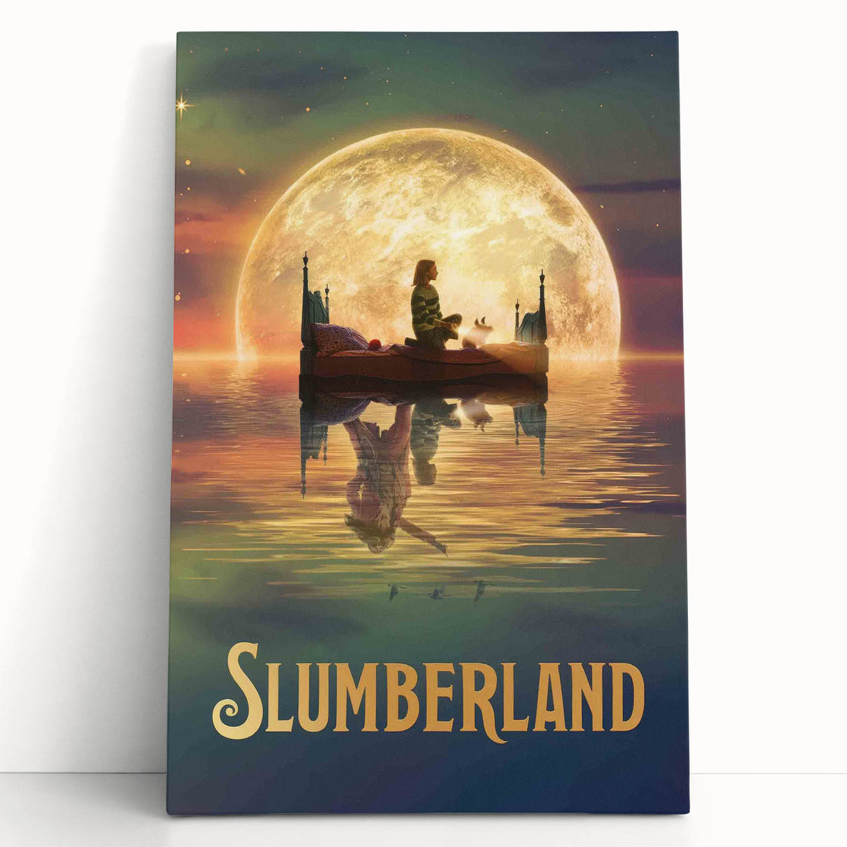 2020s Vintage Movie Poster - Slumberland Fantasy Film Art
