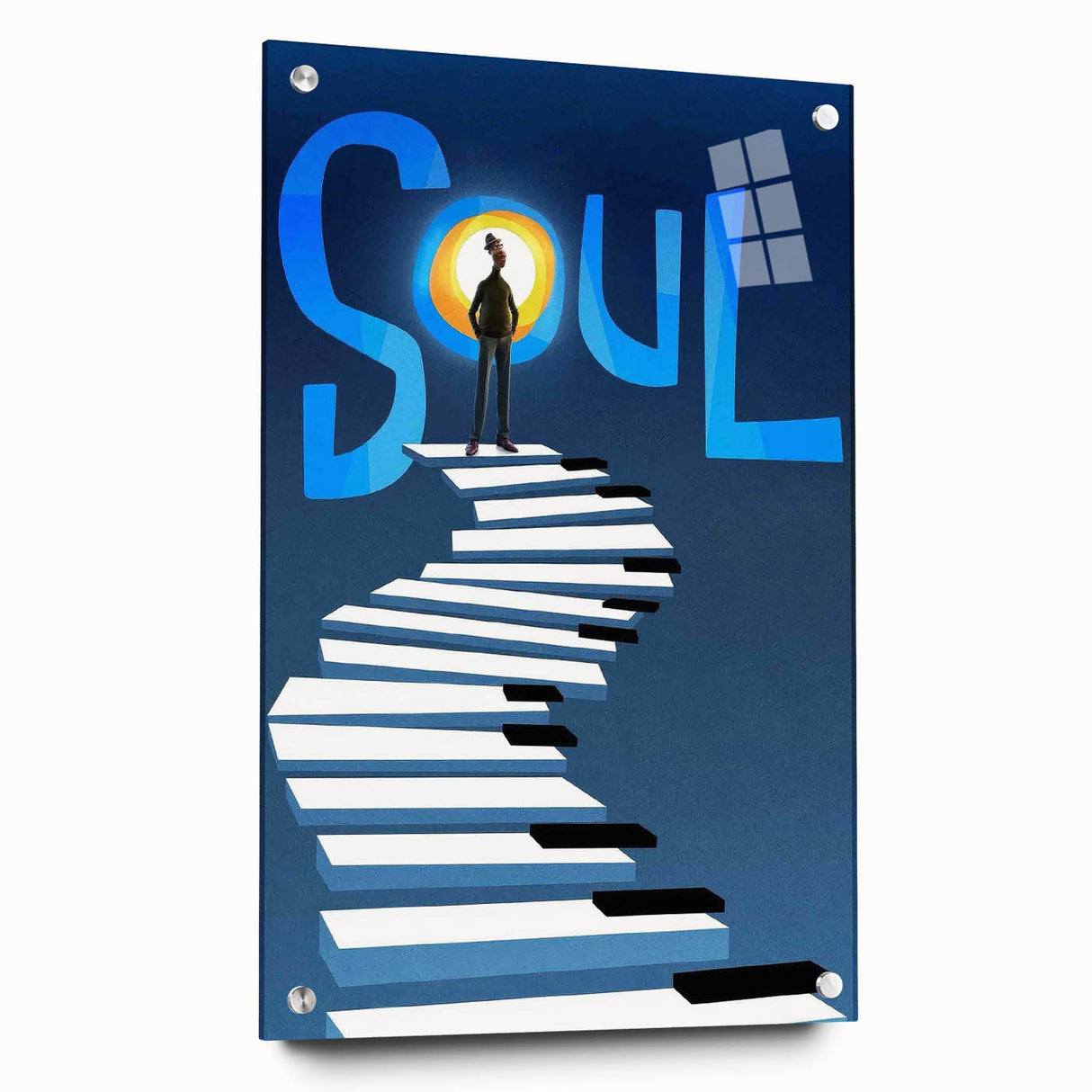 2020s Vintage Movie Poster – Soul Retro Film Art