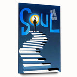 2020s Vintage Movie Poster – Soul Retro Film Art