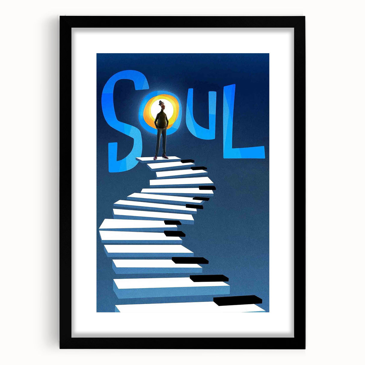 2020s Vintage Movie Poster – Soul Retro Film Art