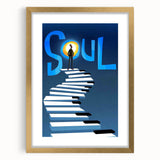 2020s Vintage Movie Poster – Soul Retro Film Art