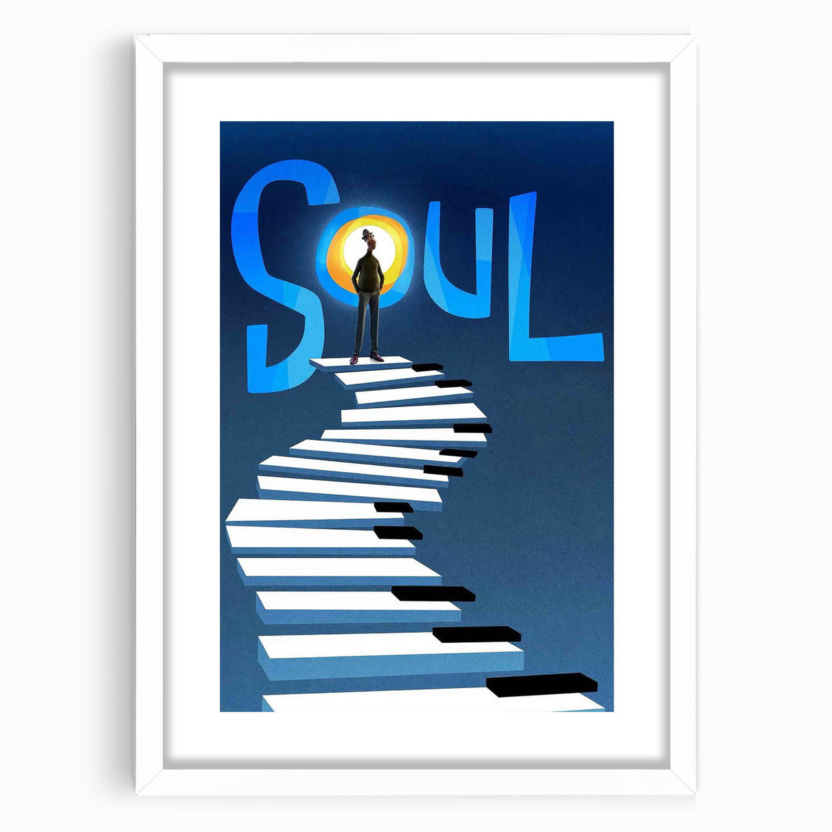 2020s Vintage Movie Poster – Soul Retro Film Art