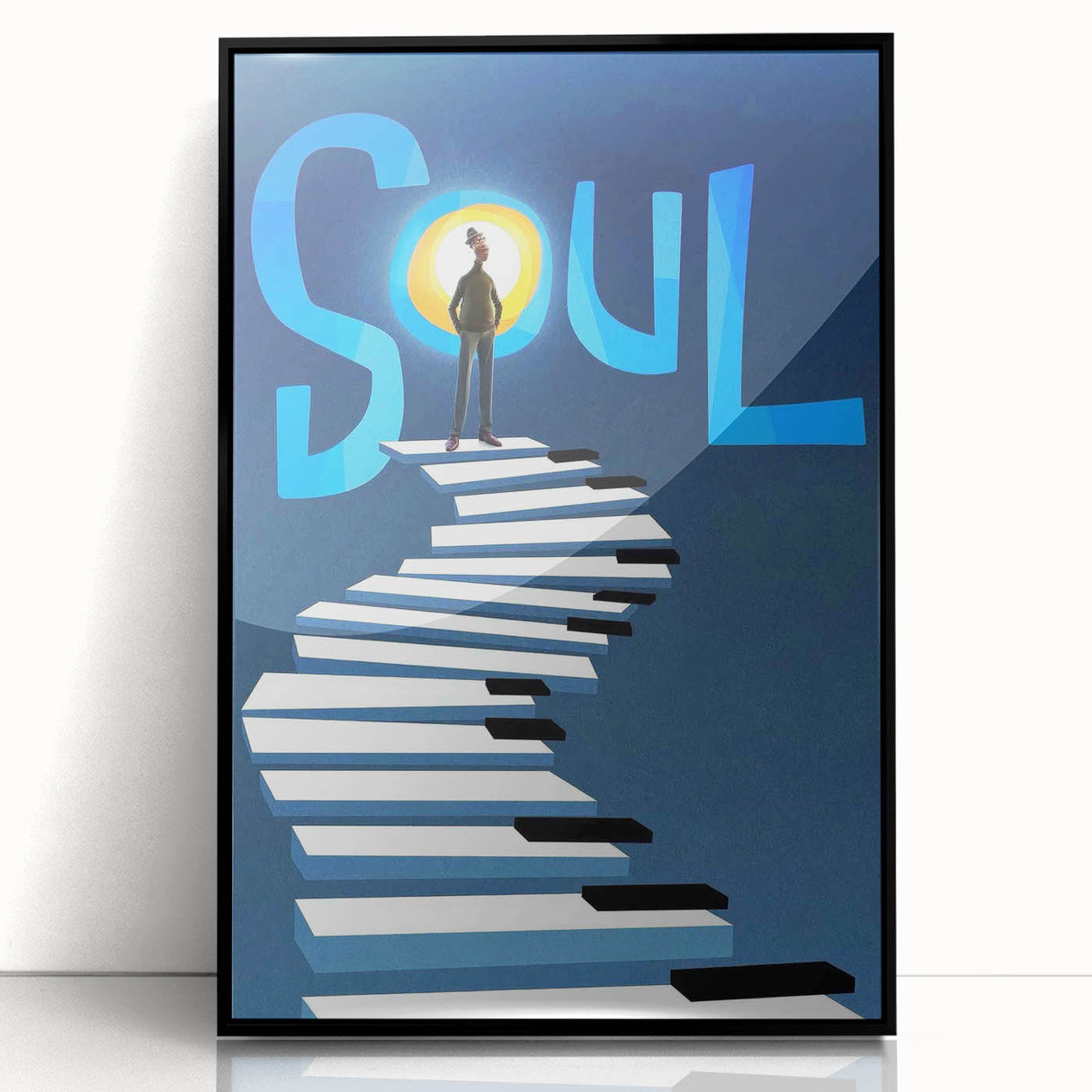 2020s Vintage Movie Poster – Soul Retro Film Art