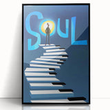 2020s Vintage Movie Poster – Soul Retro Film Art