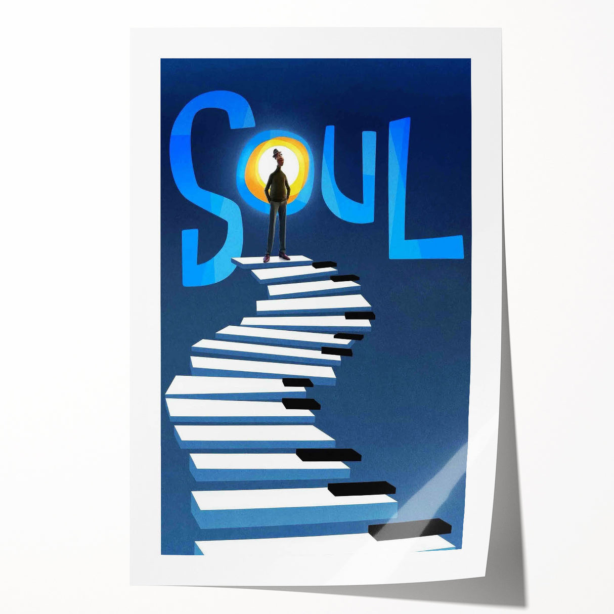 2020s Vintage Movie Poster – Soul Retro Film Art